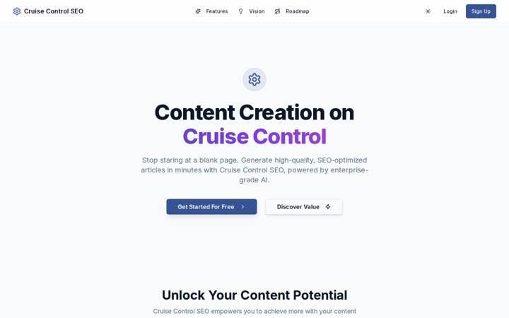 The content operations prototype: a dashboard of content briefs with their pipeline state and publishing status